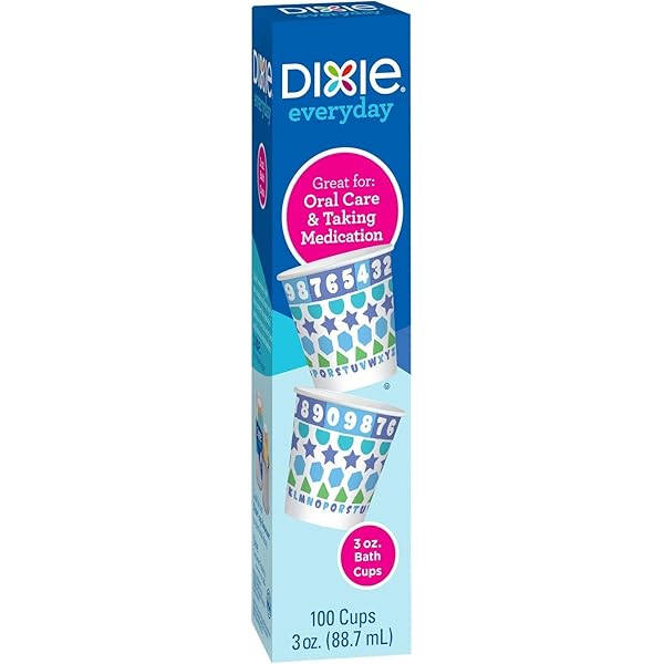 Amazon.com: Dixie Bath Cups - 3 oz - 100 ct (Packaging May